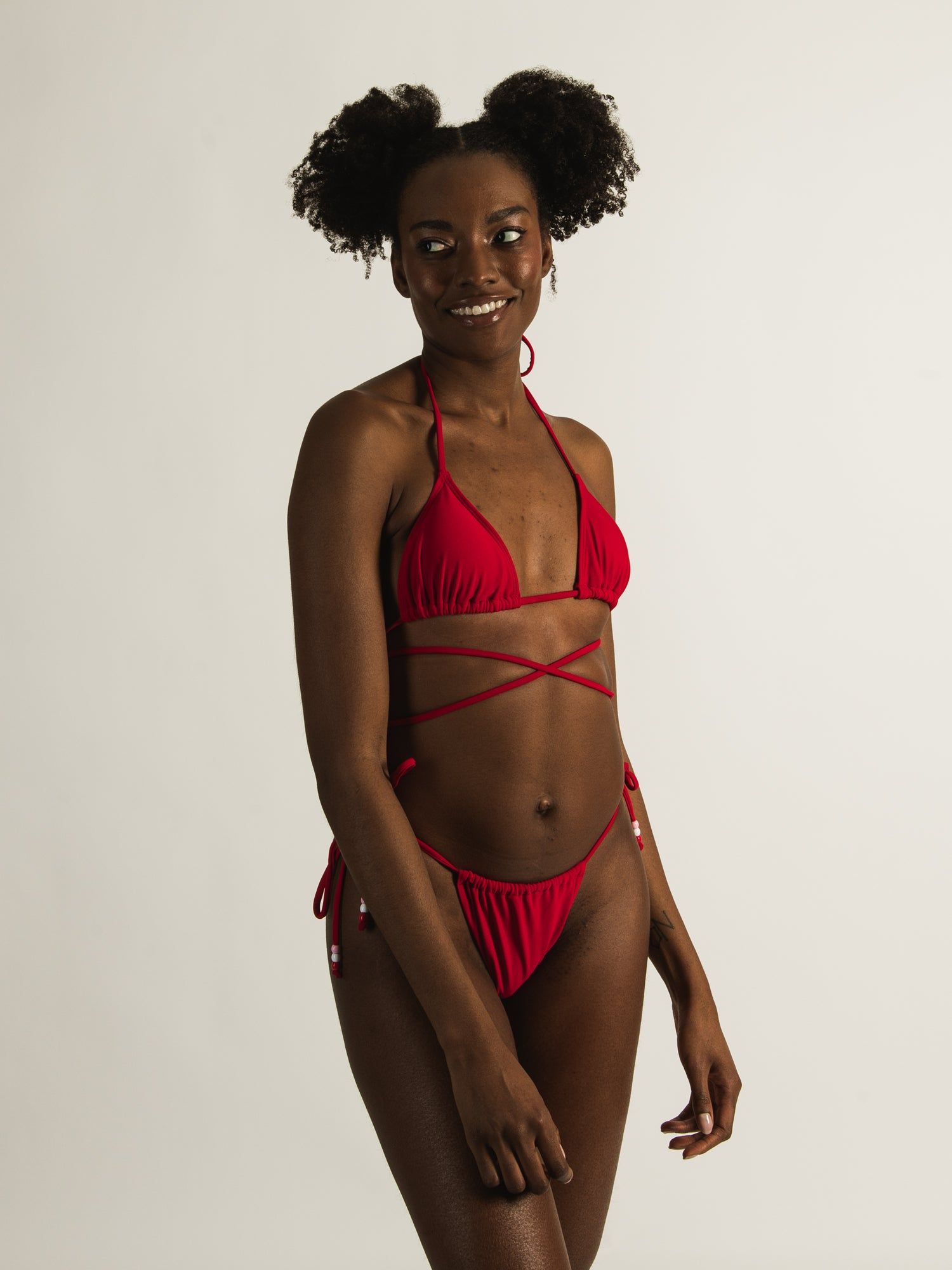 SKINNY DIP BERRY CRUSH CROSS STRING TRI TOP sold by Boathouse product image thumbnail 3