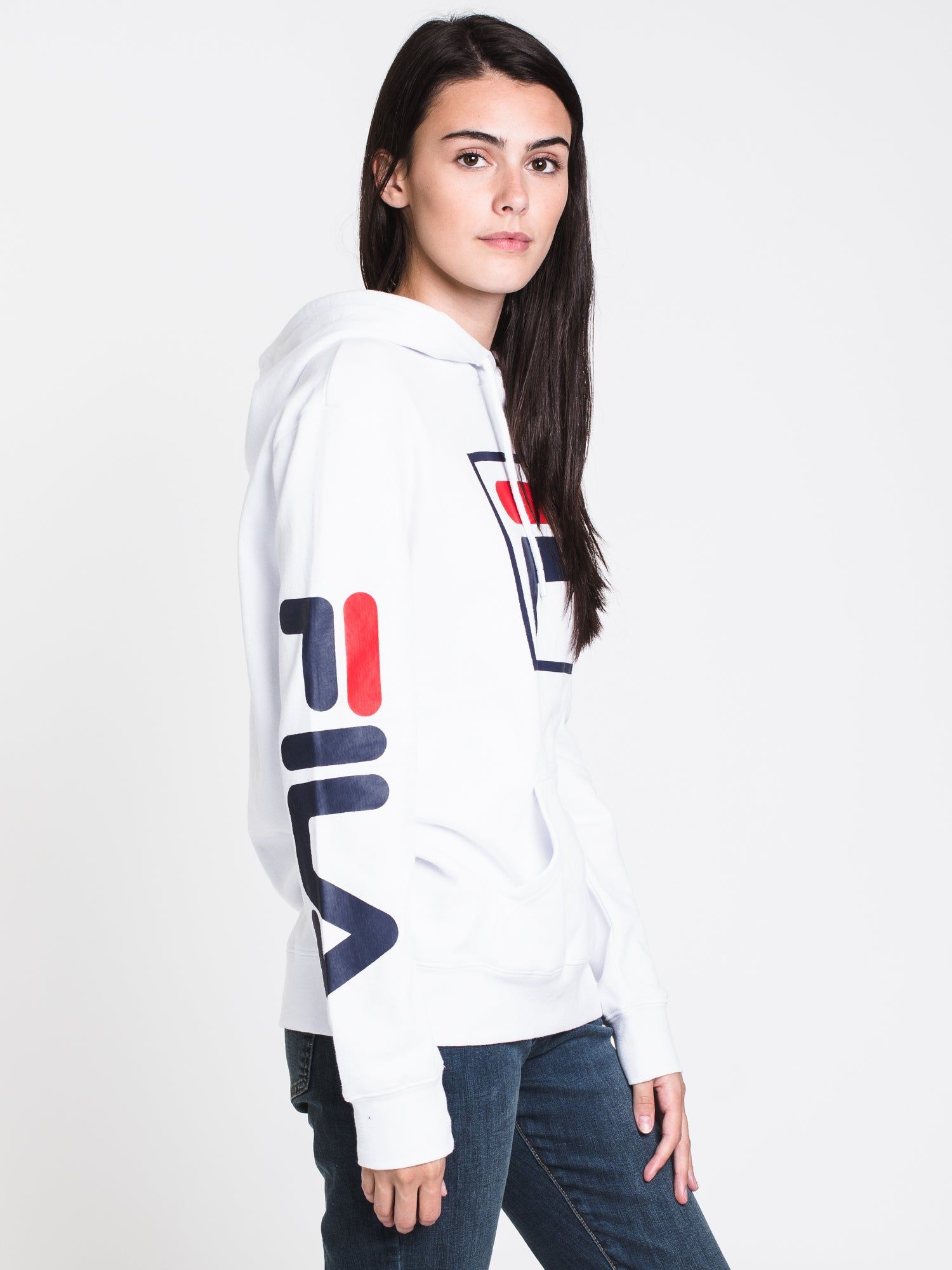 WOMENS SCARLETT PULLOVER HOODIE - WHITE - CLEARANCE sold by Boathouse product image thumbnail 3