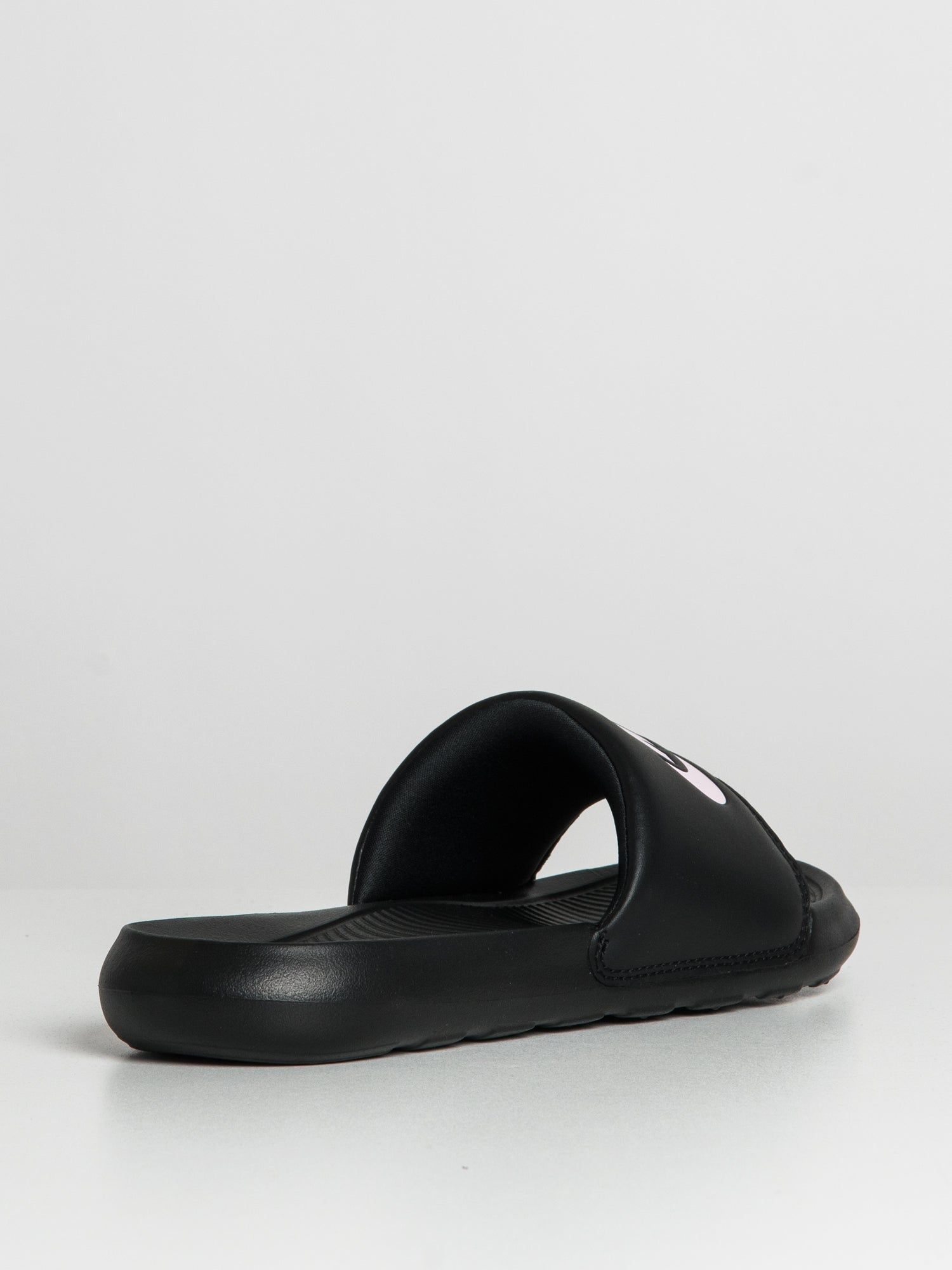 WOMENS NIKE VICTORI ONE SLIDES - BLACK/LIGHT ARCTIC PINK sold by Boathouse product image thumbnail 3