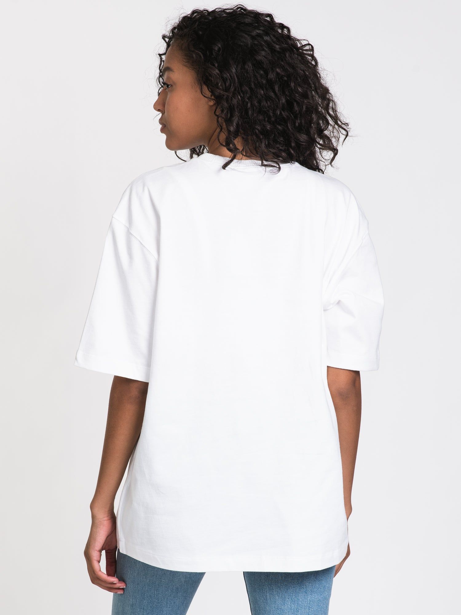 ADIDAS CROPPED LOGO BOYFRIEND TEE - CLEARANCE sold by Boathouse product image thumbnail 2