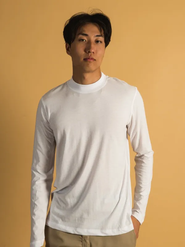 LONG SLEEVE MOCKNECK T-SHIRT - CLEARANCE sold by Boathouse
