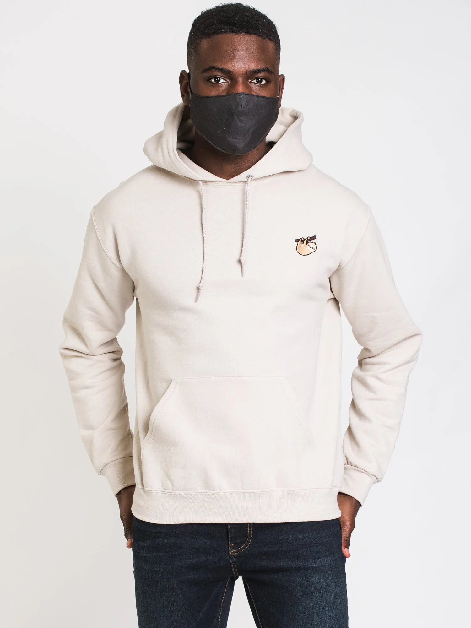 SLOTH EMBROIDERED HOODIE sold by Boathouse