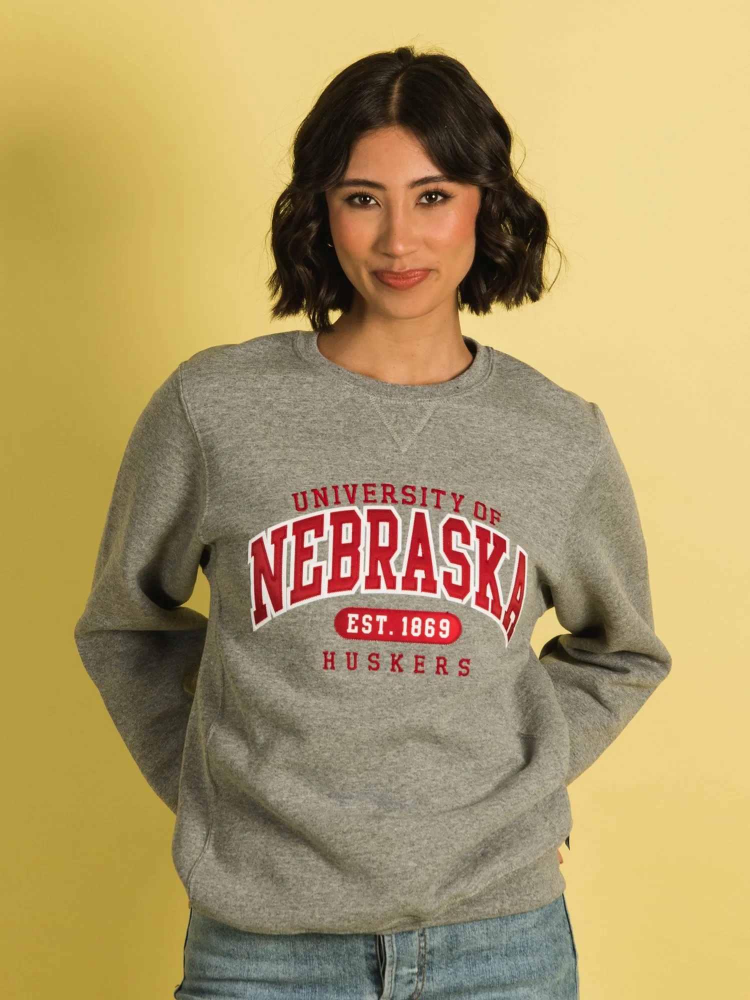 NCAA NEBRASKA CREWNECK - CLEARANCE sold by Boathouse product image thumbnail 4