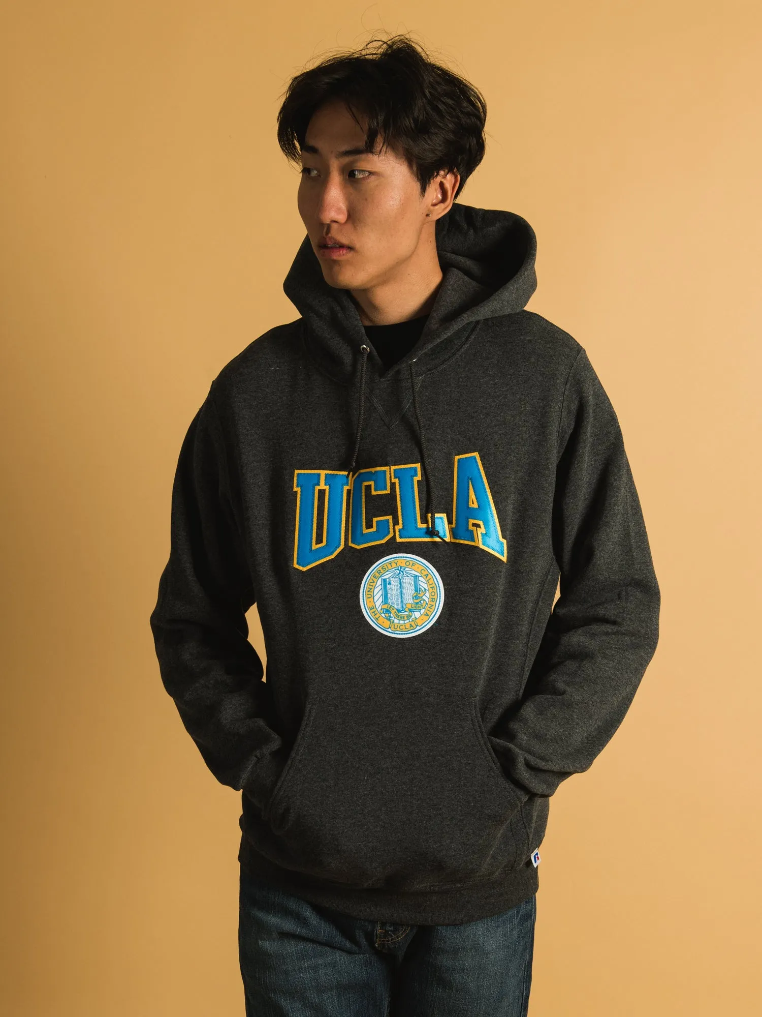 RUSSELL UCLA PULLOVER HOODIE - CLEARANCE sold by Boathouse