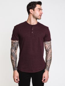 MENS HAL LONGLINE HENLEY - CLEARANCE sold by Boathouse