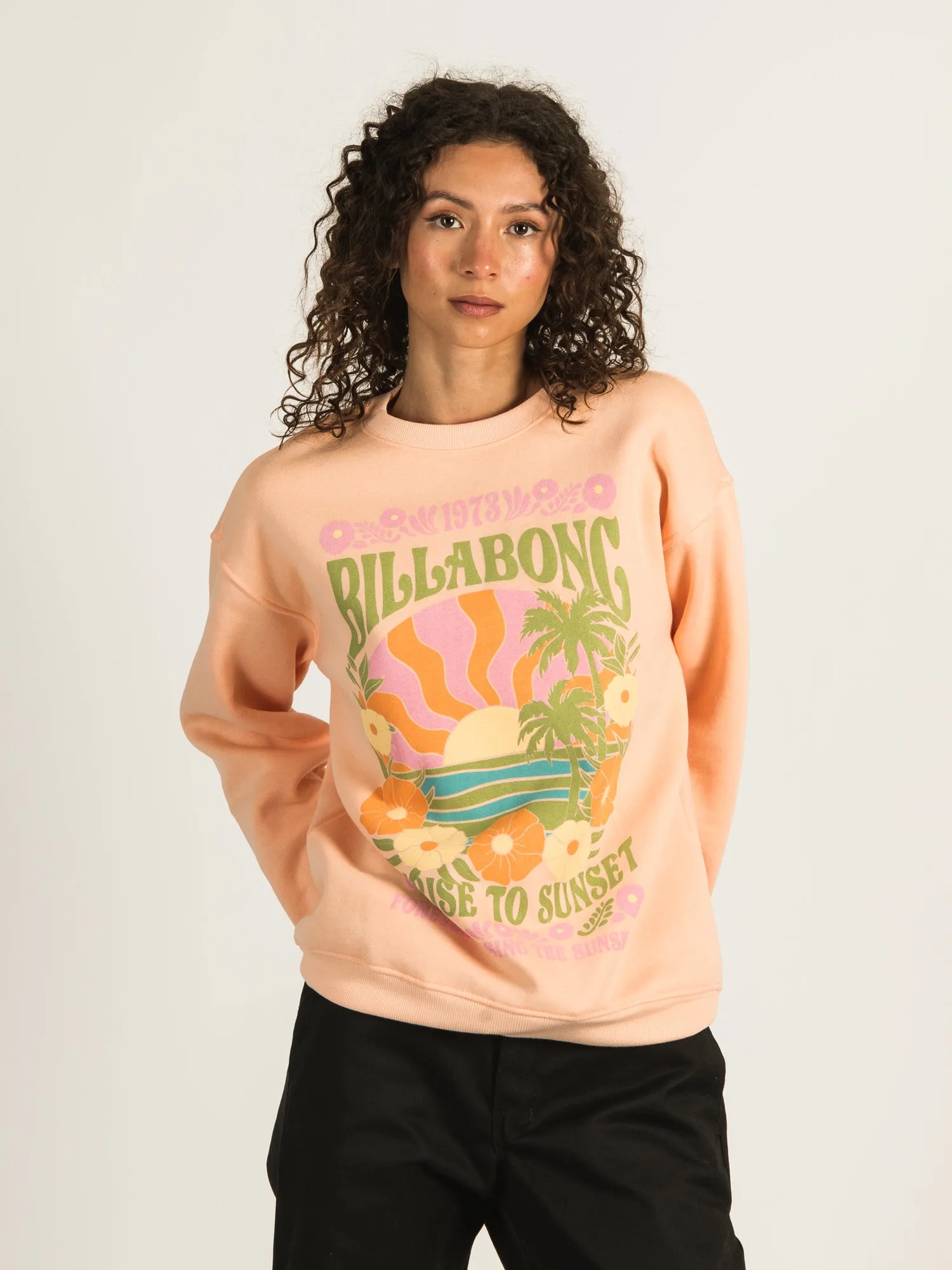 BILLABONG CHASE THE SUN CREWNECK sold by Boathouse product image thumbnail 2