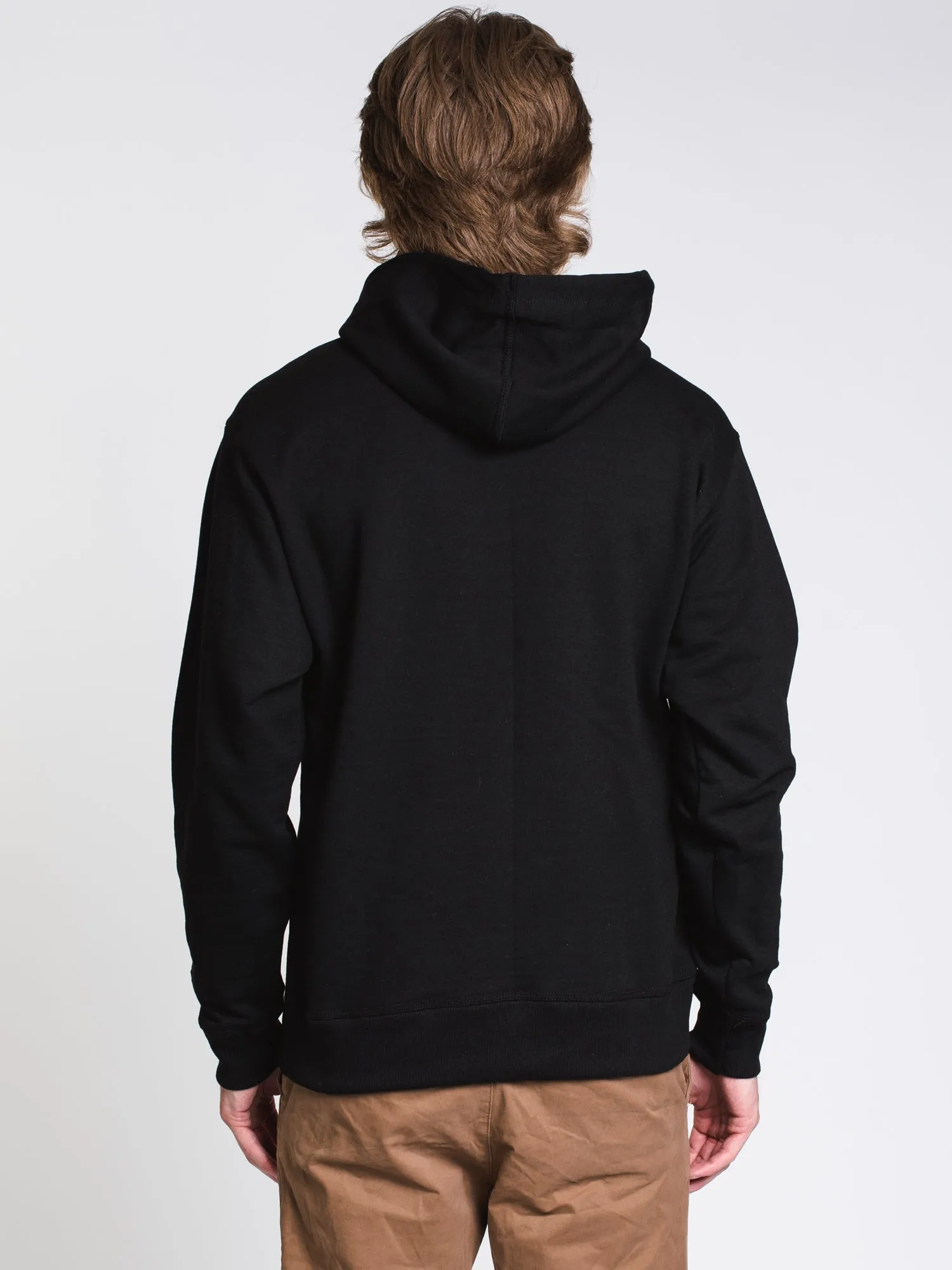 MENS COLOUR POP PULLOVER HOODIE - BLACK/RED - CLEARANCE sold by Boathouse product image thumbnail 2