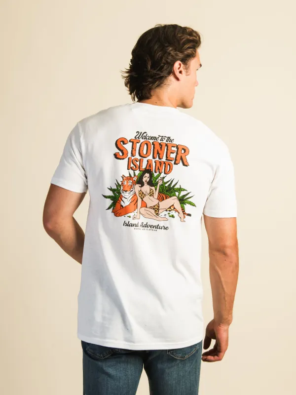 HIGHWAY 420 STONER ISLAND T-SHIRT sold by Boathouse