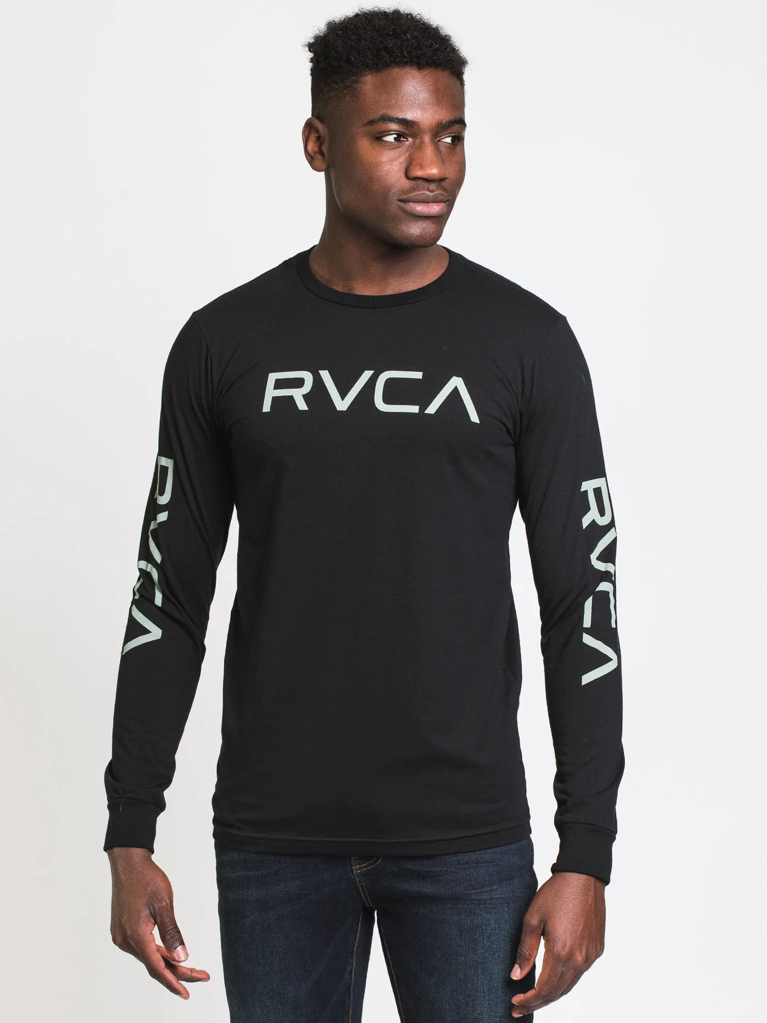 BIG RVCA LONG SLEEVE TEE - CLEARANCE sold by Boathouse