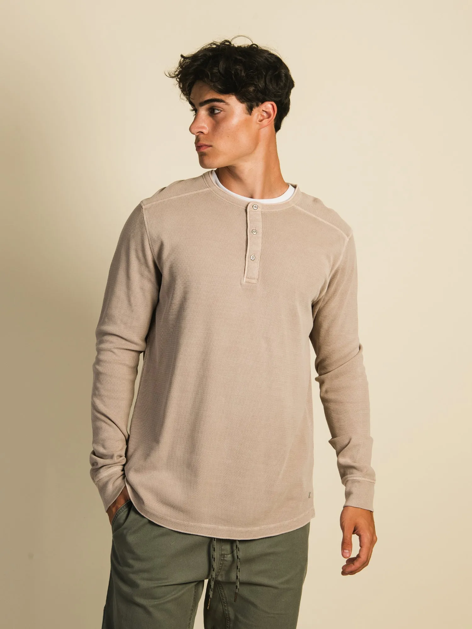 KOLBY GARMENT DYE HENLEY - CLEARANCE sold by Boathouse