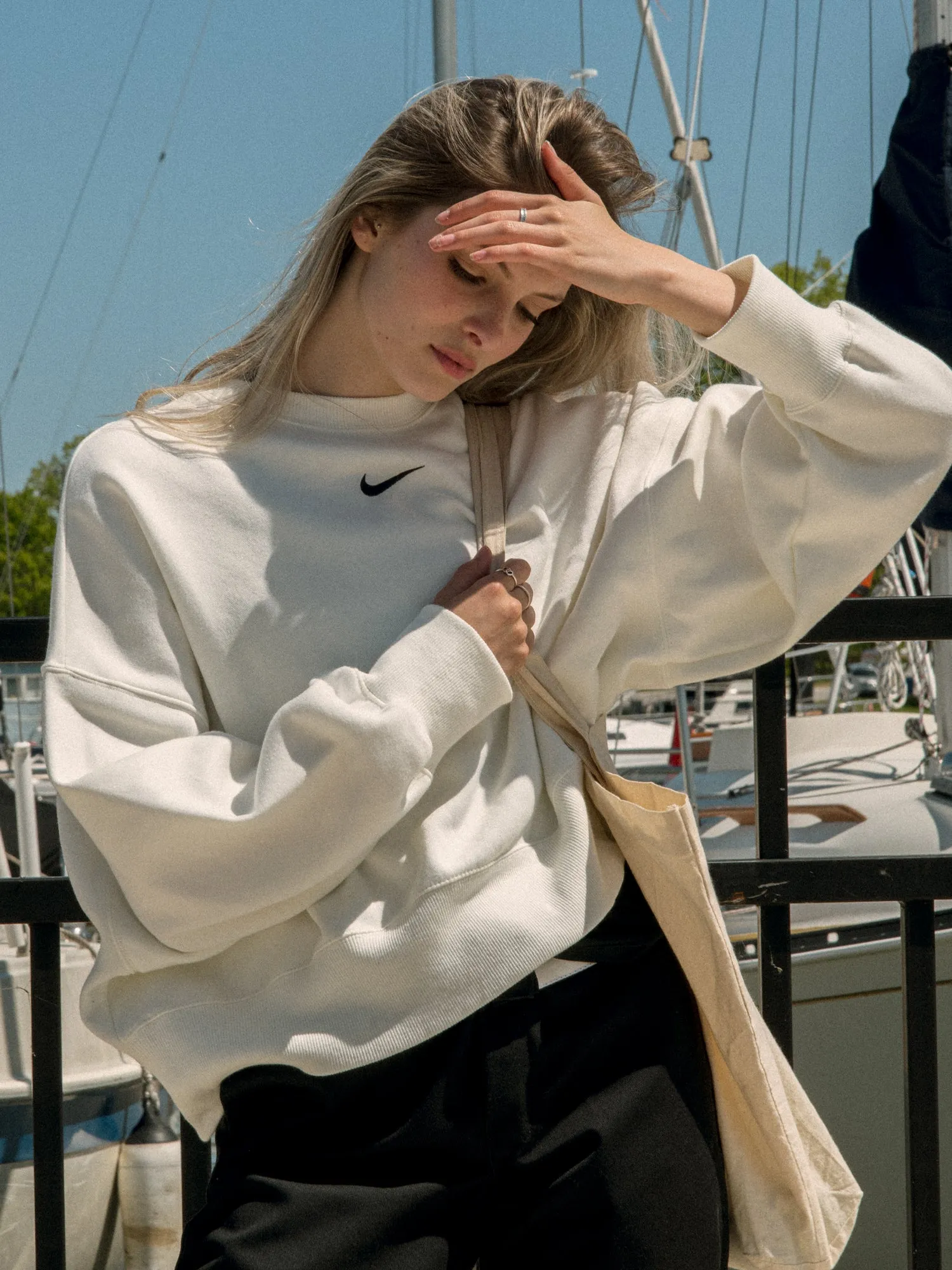 NIKE SPORTSWEAR PHNX CREW sold by Boathouse product image thumbnail 2