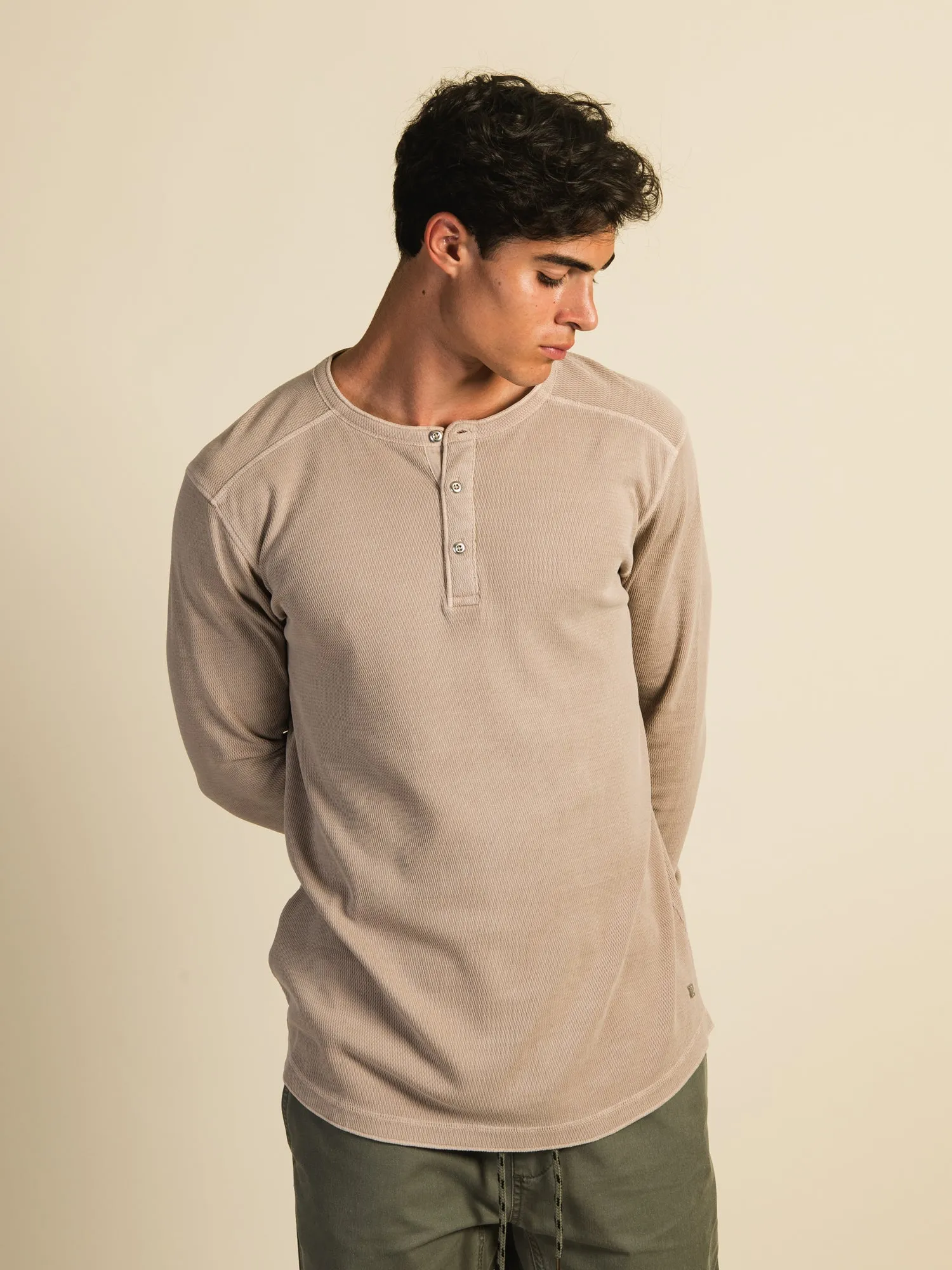 KOLBY GARMENT DYE HENLEY - CLEARANCE sold by Boathouse product image thumbnail 4