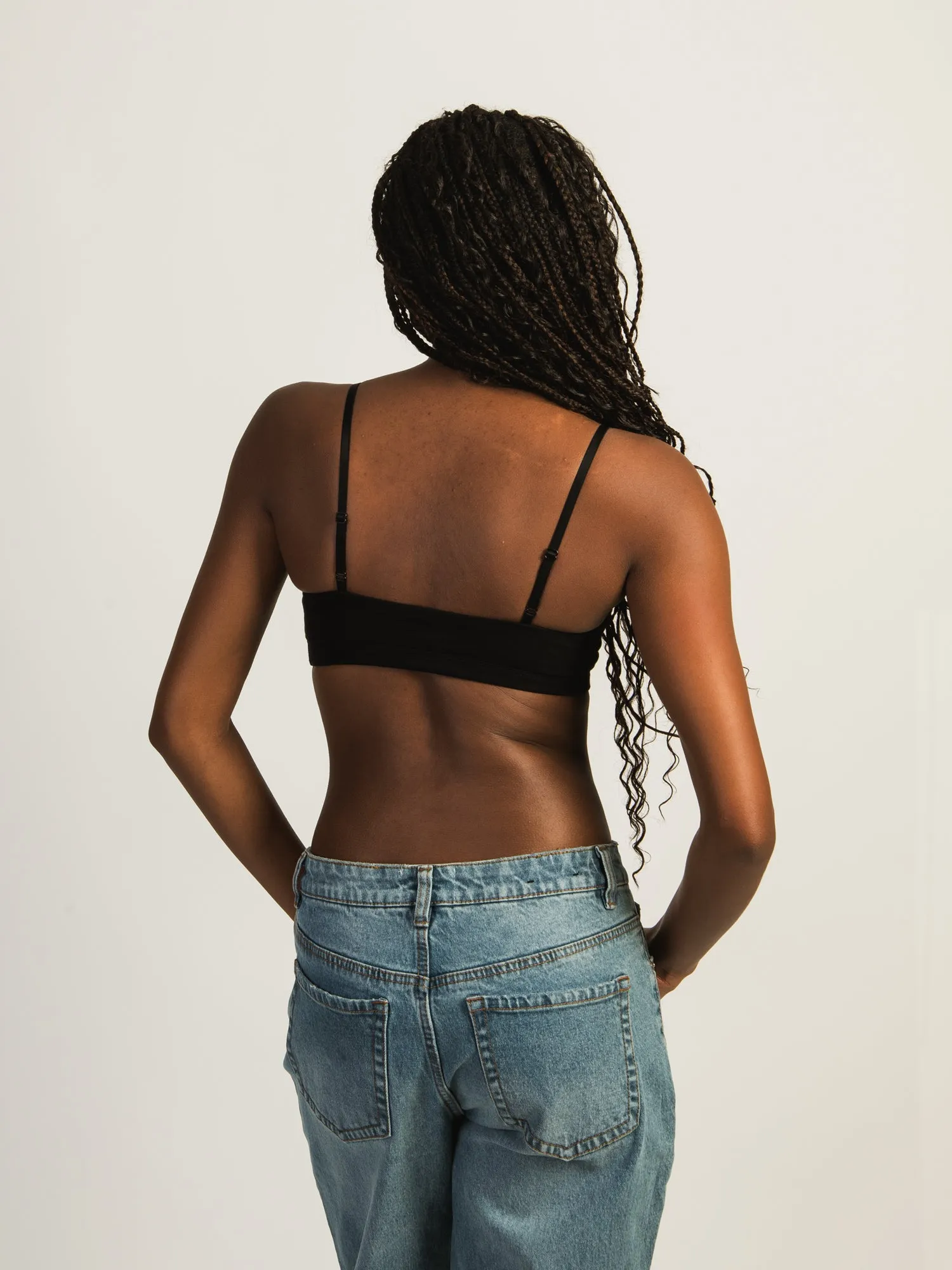 HARLOW CLASSIC SCOOP BRALETTE - BLACK sold by Boathouse product image thumbnail 3