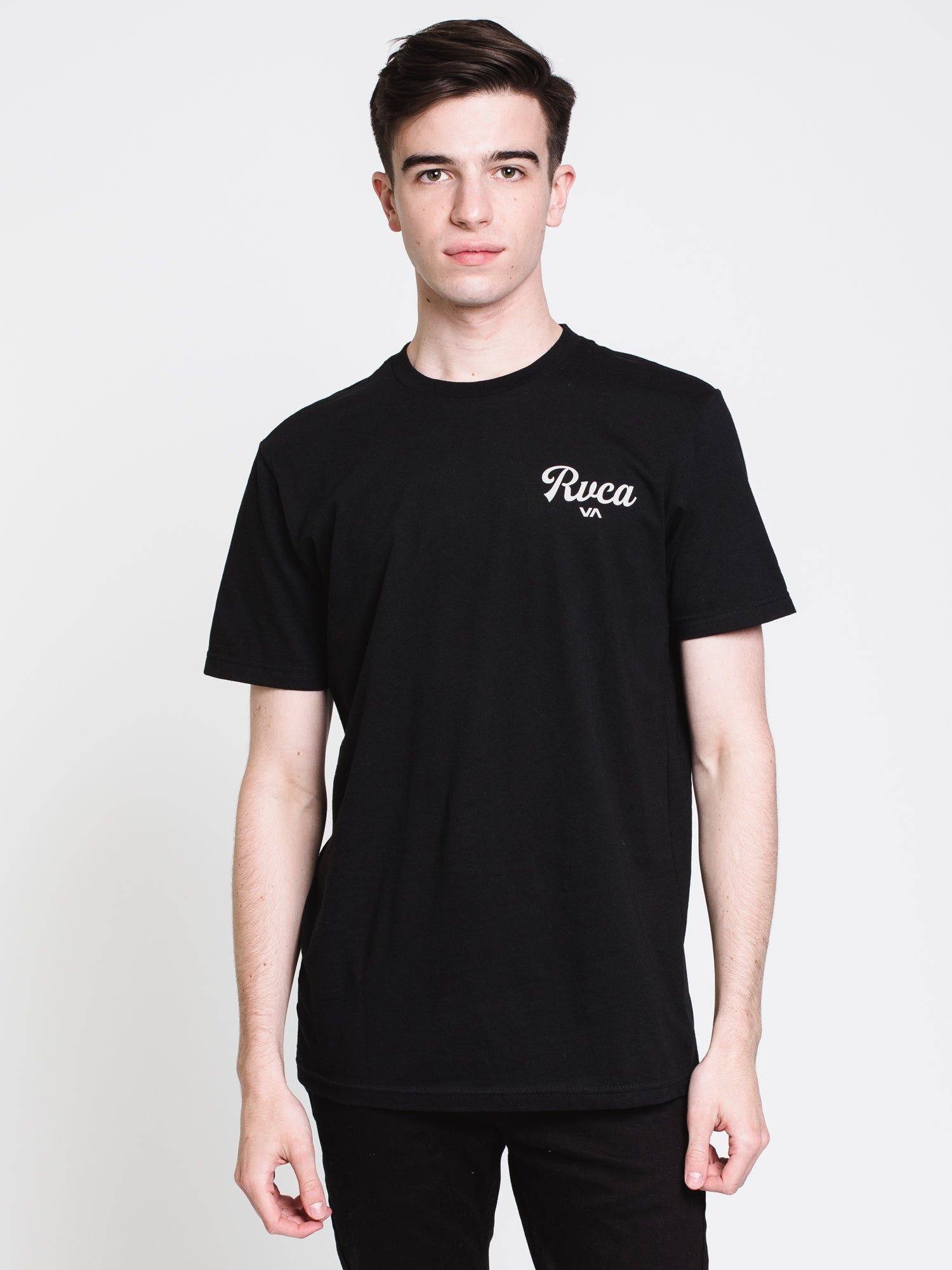 MENS DECCA SHORT SLEEVE T-SHIRT- BLACK - CLEARANCE sold by Boathouse