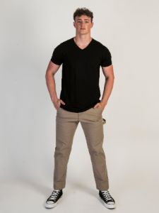 Bundle Item - VICTOR V-NECK TEE - BLACK sold by Boathouse