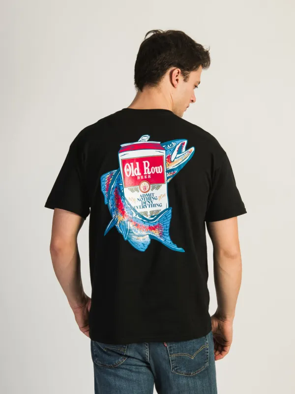 OLD ROW OUTDOOR FISHING BEER T-SHIRT sold by Boathouse