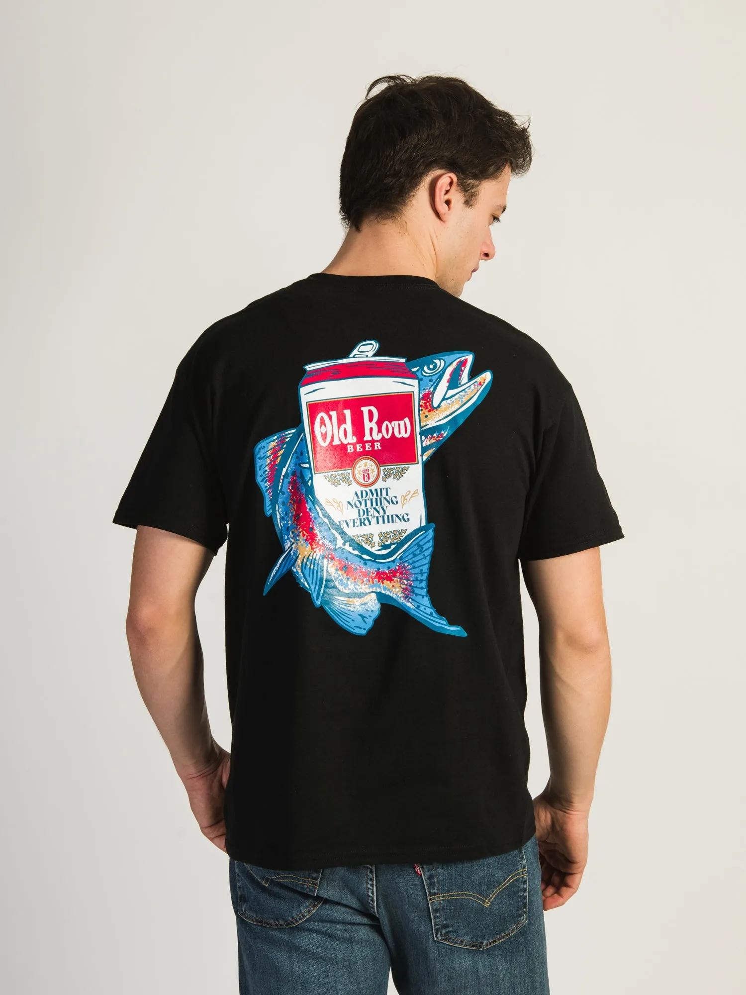 OLD ROW OUTDOOR FISHING BEER T-SHIRT sold by Boathouse