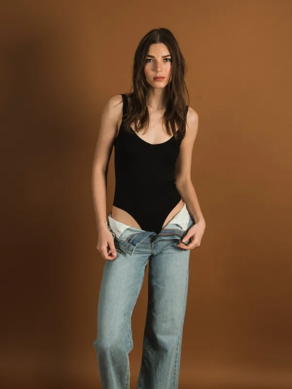 DYNAMIC V NECK THICK TRIM BODYSUIT  - CLEARANCE sold by Boathouse