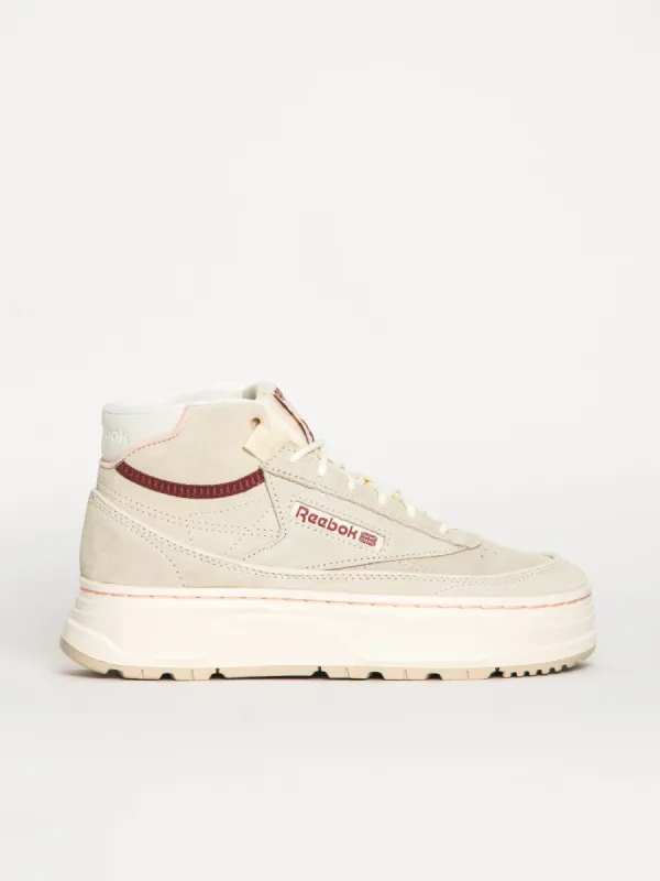 WOMENS REEBOK CLUB C GEO MID sold by Boathouse