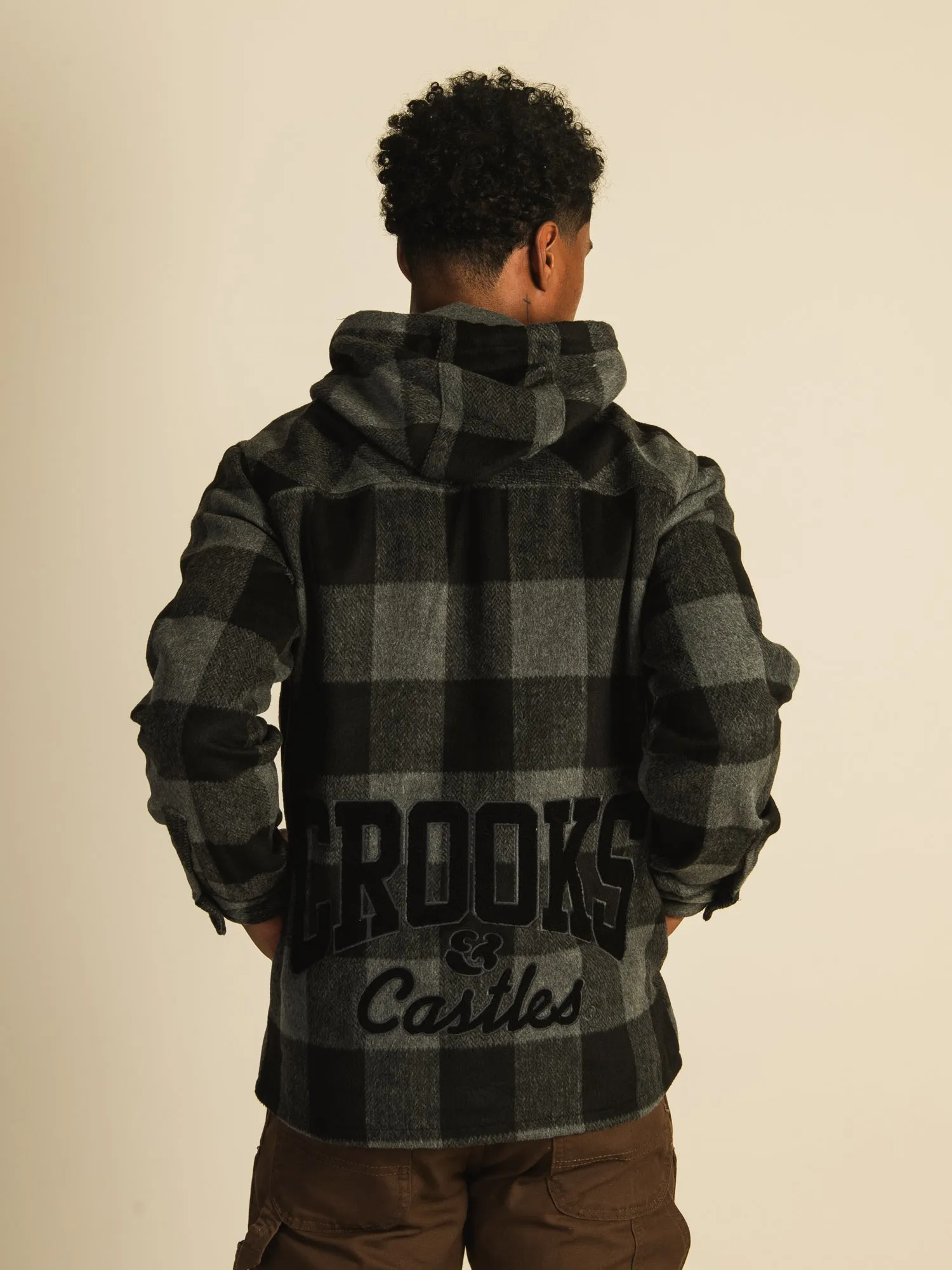 CROOKS & CASTLES BRUSHED FLANNEL OVERSHIRT - CLEARANCE sold by Boathouse product image thumbnail 4