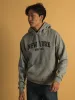 NEW YORK EMBROIDERED HOODIE sold by Boathouse