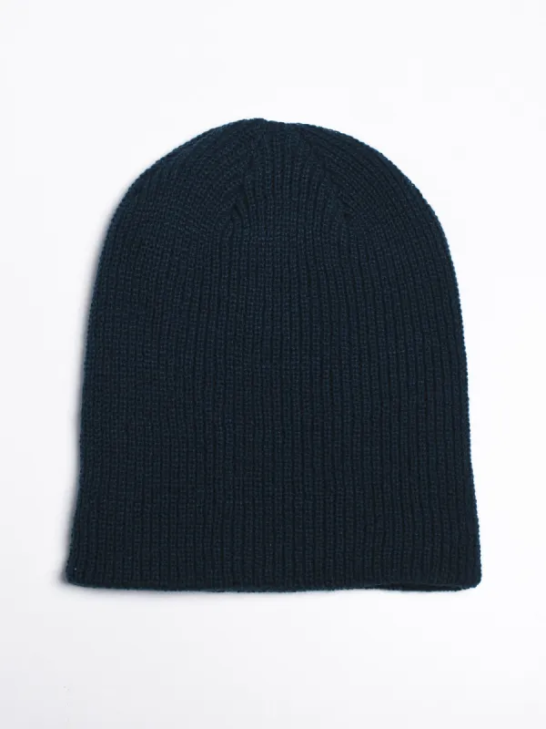 CLASSIC SOLID BEANIE BLUE - CLEARANCE sold by Boathouse