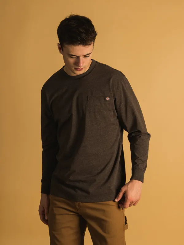 DICKIES HEAVYWEIGHT LONG SLEEVE POCKET T-SHIRT - CLEARANCE sold by Boathouse