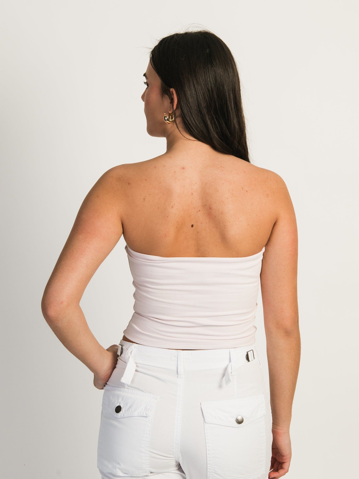 HARLOW BAILEY TUBE TOP - BABY PINK sold by Boathouse product image thumbnail 3