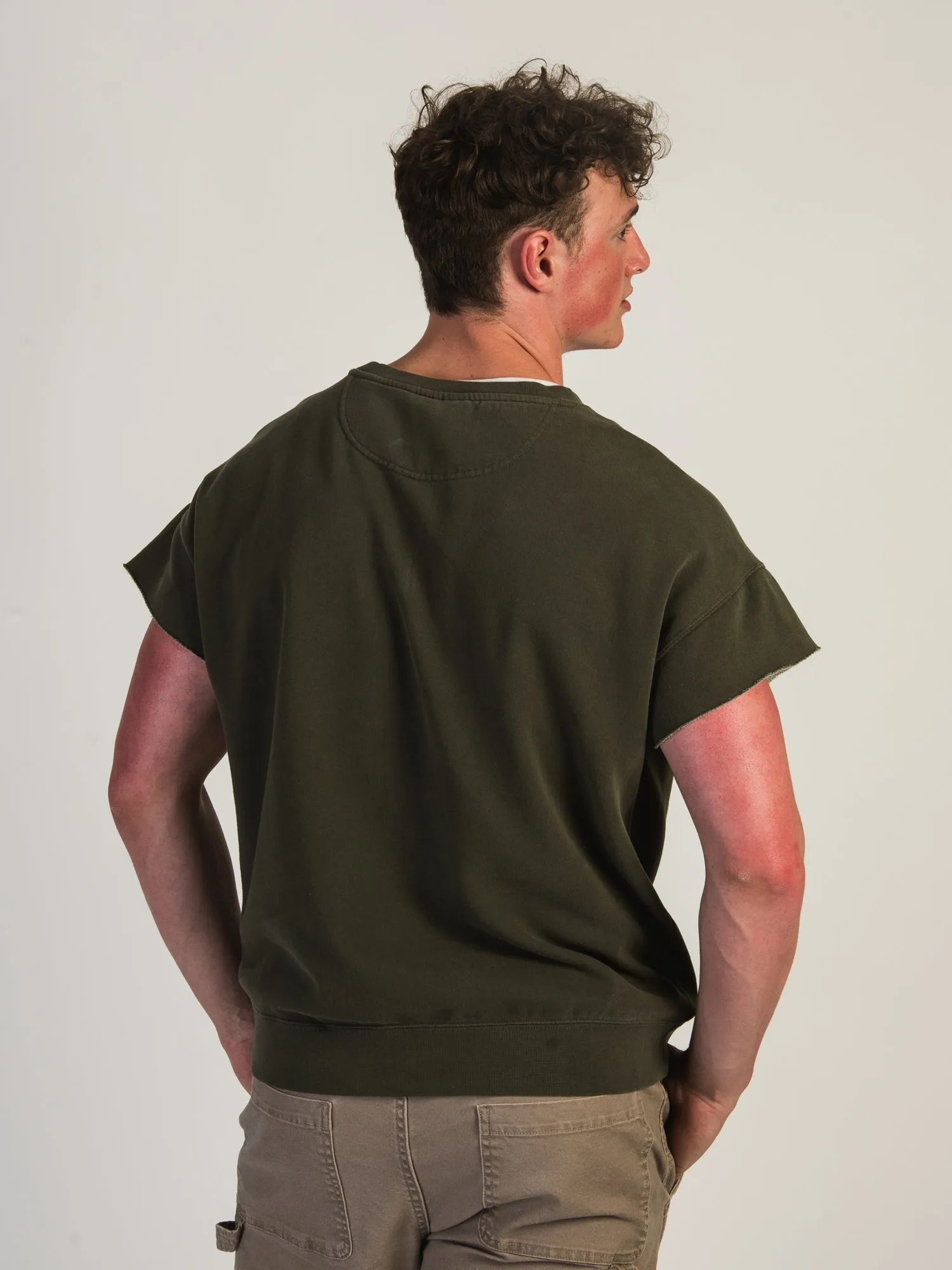 KOLBY HOPPER GARMENT DYE SLEEVELESS TEE - CLEARANCE sold by Boathouse product image thumbnail 4