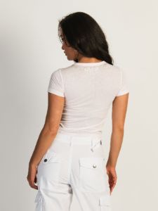 HARLOW STEVIE TEE - BABY PINK - CLEARANCE sold by Boathouse