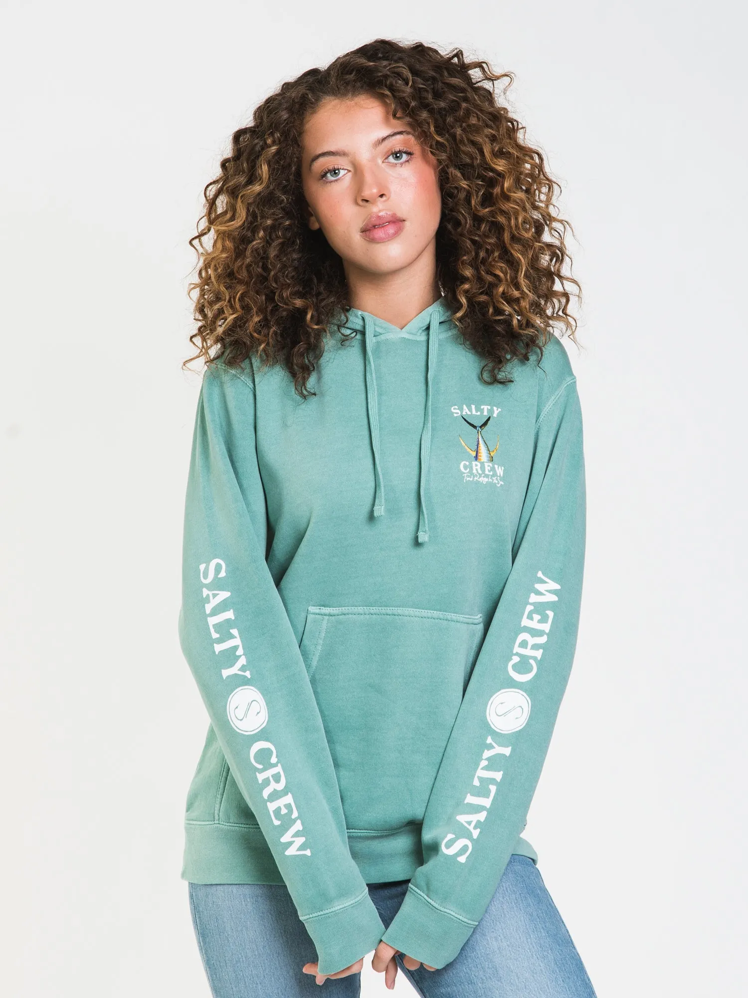 SALTY CREW TAILED BOYFRIEND HOODIE - CLEARANCE sold by Boathouse product image thumbnail 2