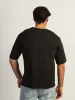 BOXY FIT TEE - BLACK sold by Boathouse