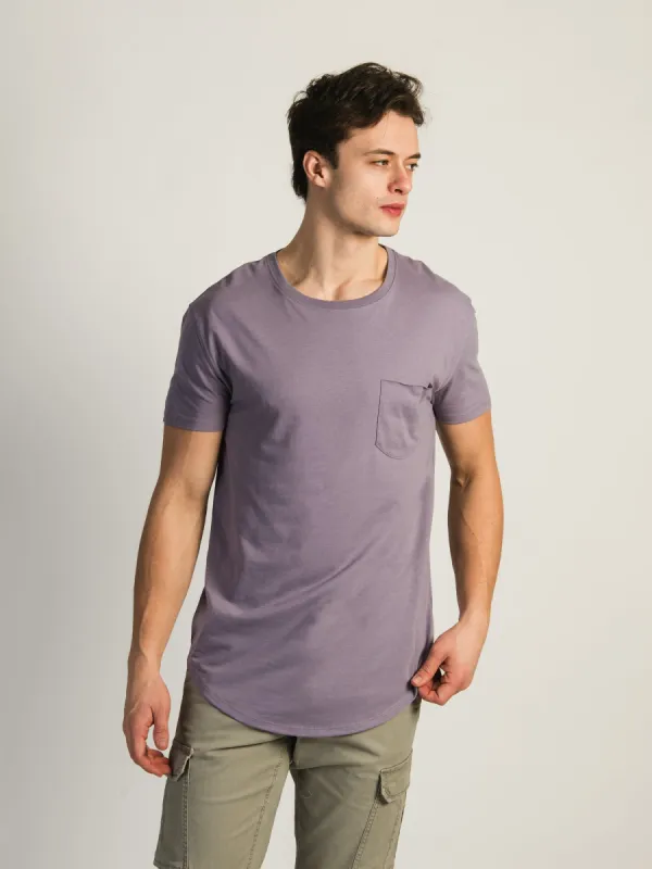 LONGLINE TEE - DUSTY LILAC sold by Boathouse
