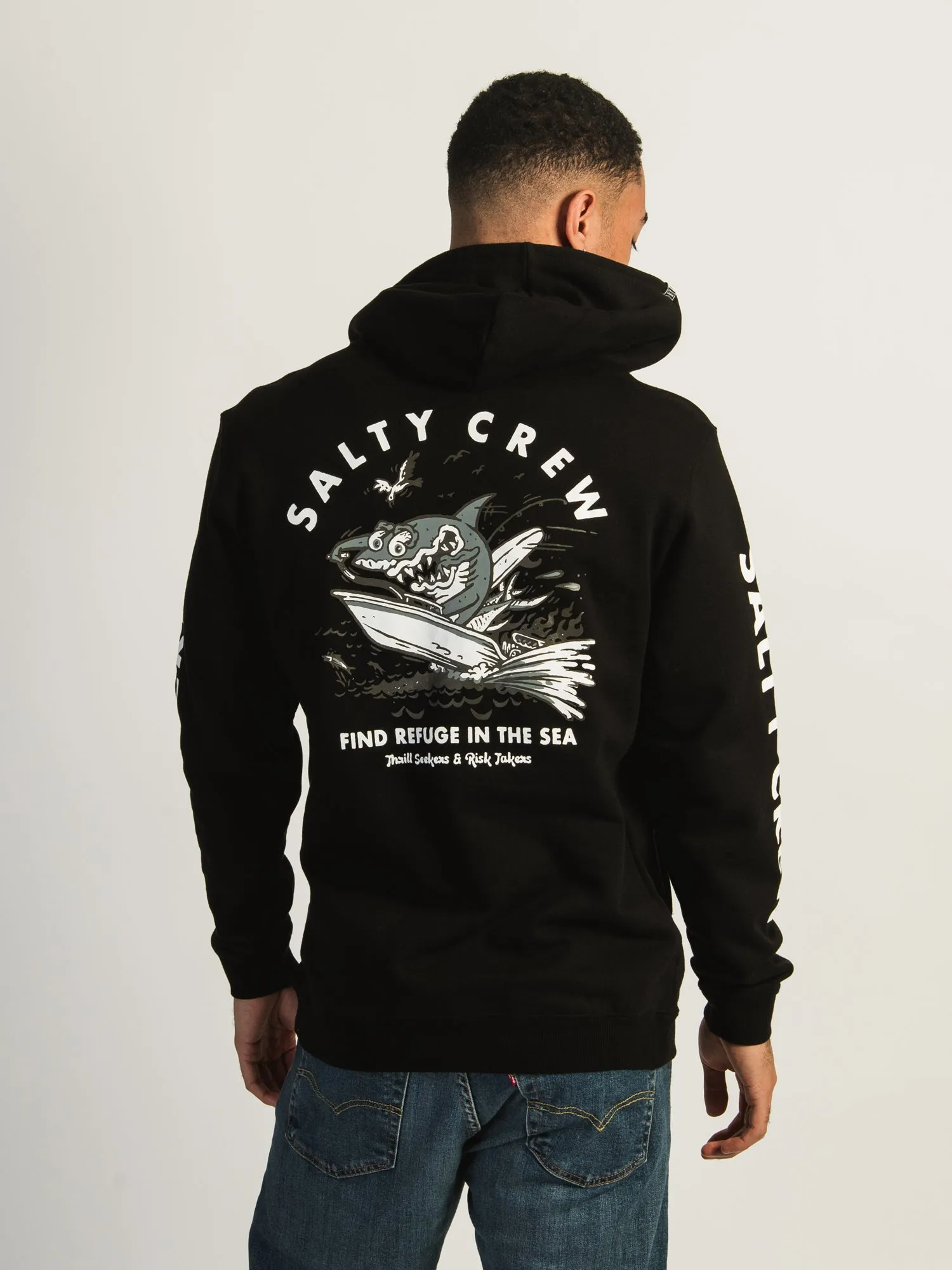 SALTY CREW HOT ROD SHARK HOODIE sold by Boathouse