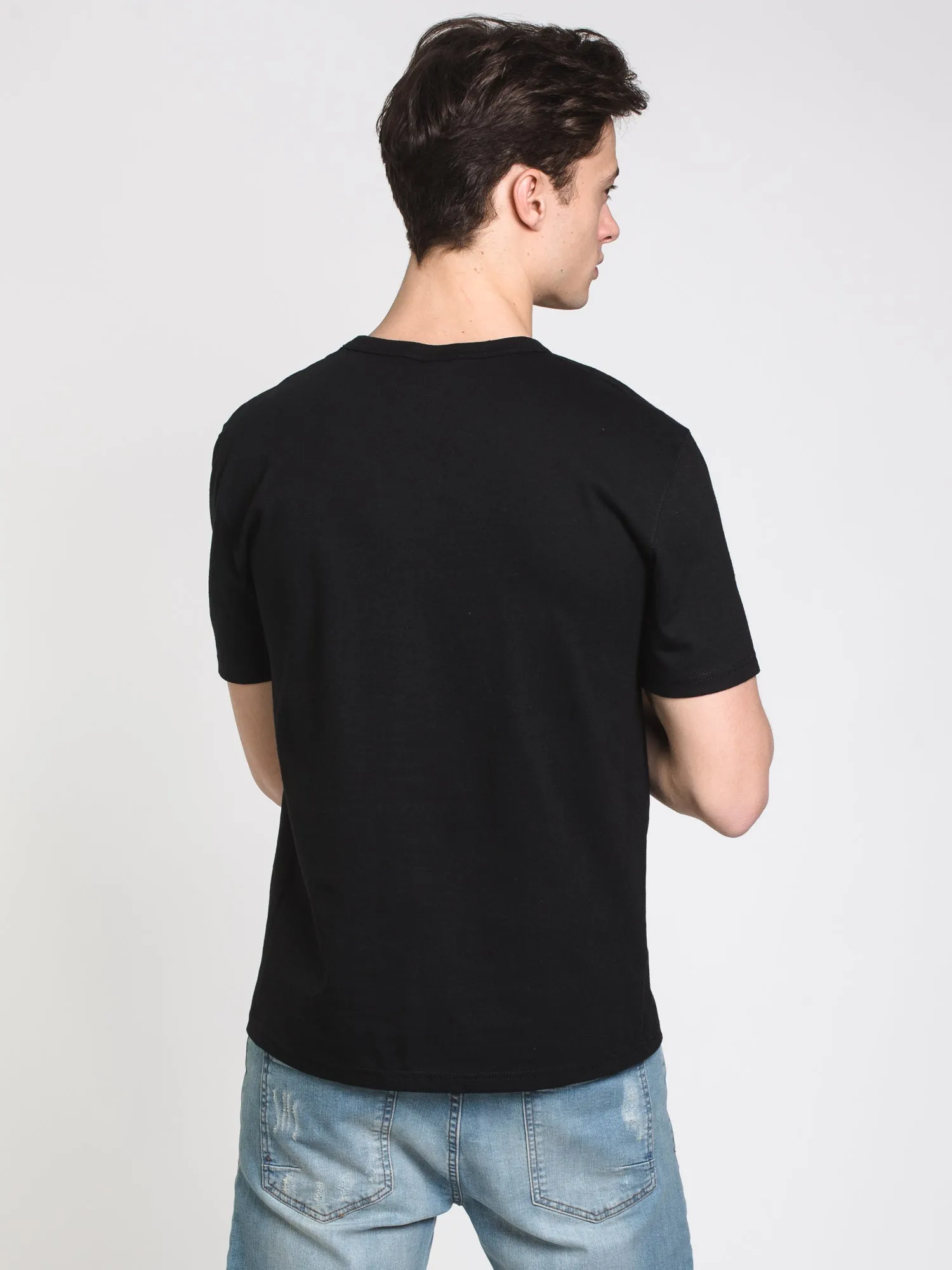 MENS HERITAGE CHNL SCRIPT SHORT SLEEVE T-BLK - CLEARANCE sold by Boathouse product image thumbnail 2