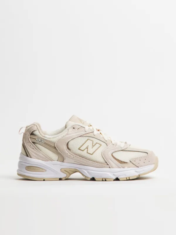 WOMENS NEW BALANCE THE 530 SEA SALT/MOONBEAM SNEAKER sold by Boathouse