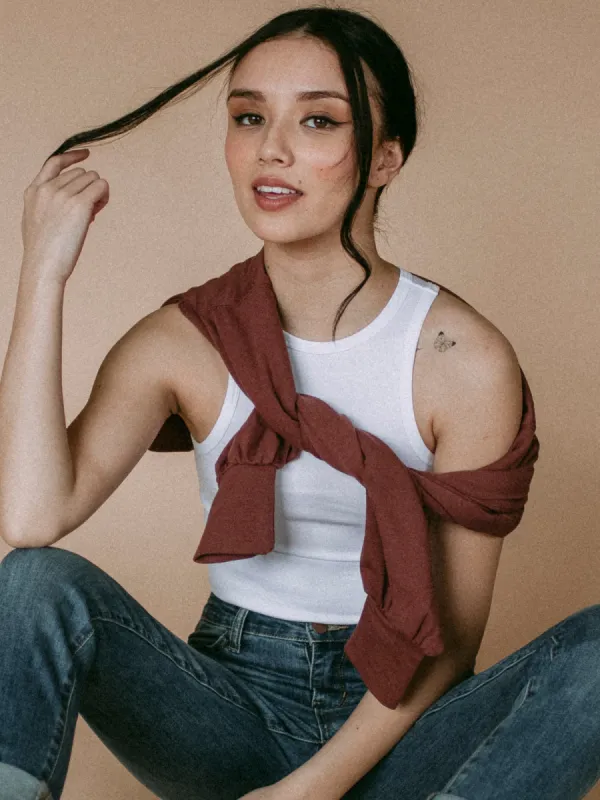 DYNAMIC HALTER TANK - WHITE - CLEARANCE sold by Boathouse