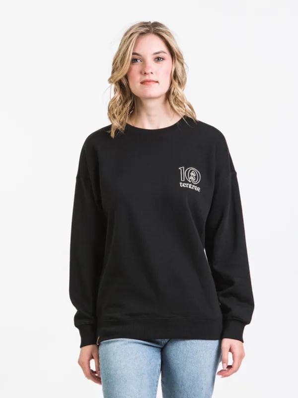 TENTREE EMBROIDERED LOGO OUTLINE OVERSIZED CREWNECK SWEATER - CLEARANCE sold by Boathouse