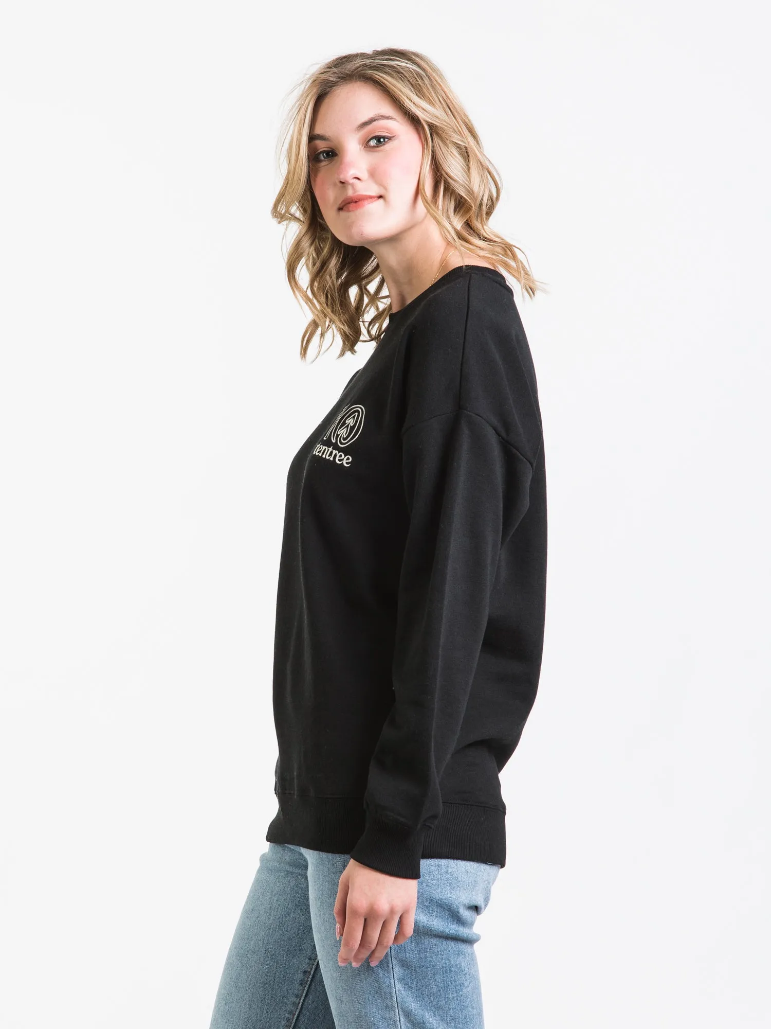 TENTREE EMBROIDERED LOGO OUTLINE OVERSIZED CREWNECK SWEATER - CLEARANCE sold by Boathouse product image thumbnail 3