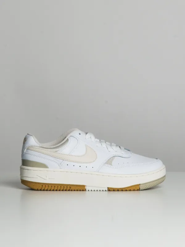 WOMENS NIKE GAMMA FORCE SNEAKER - WHITE/LIGHT BONE/SANDDRIFT sold by Boathouse