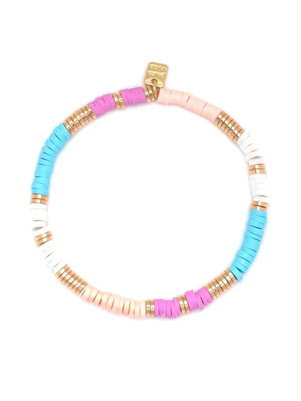 PURA VIDA SUNSET STRETCH BRACELET - MULTI - CLEARANCE sold by Boathouse