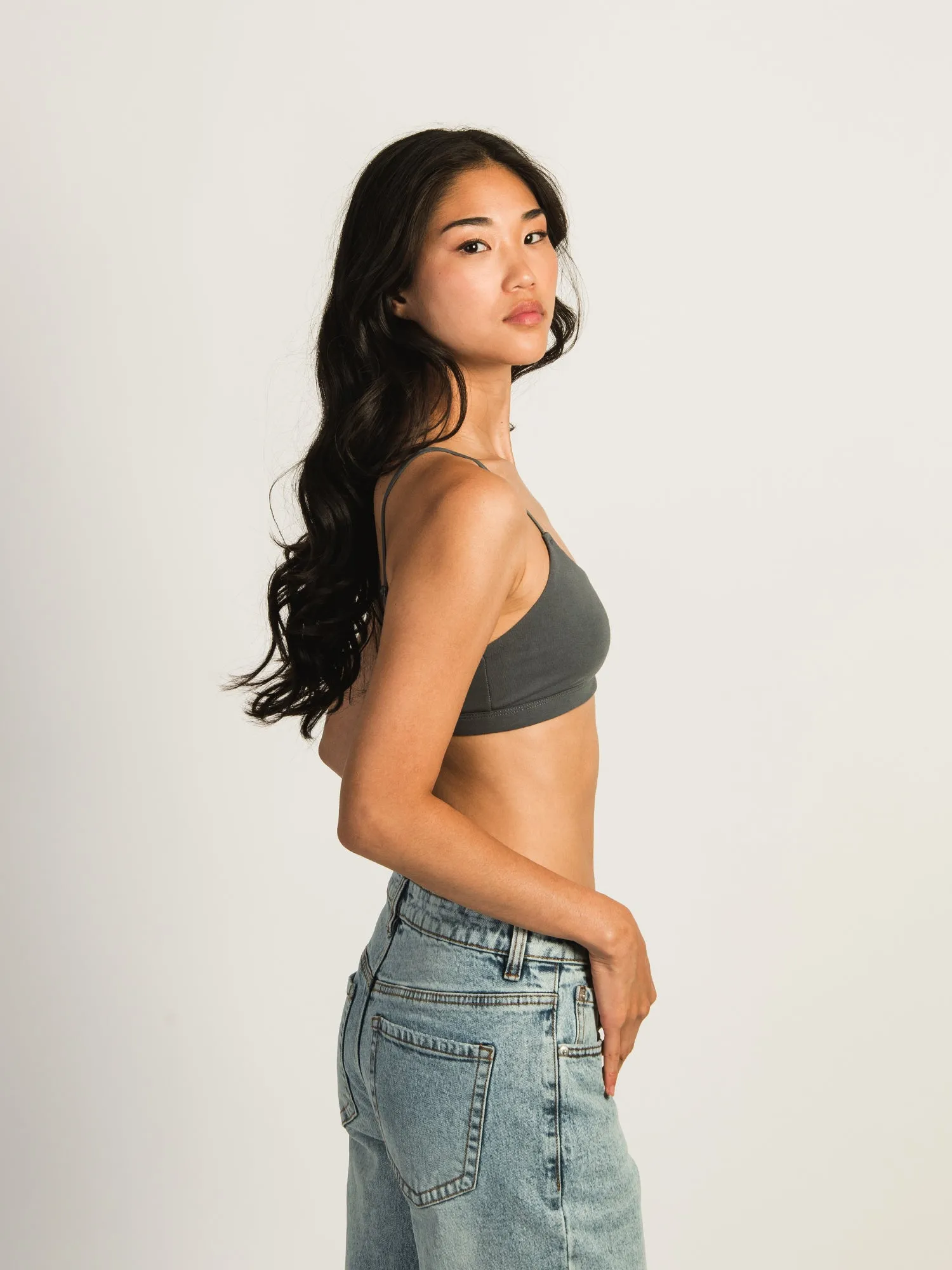 HARLOW CLASSIC SCOOP BRALETTE - STONE sold by Boathouse product image thumbnail 2