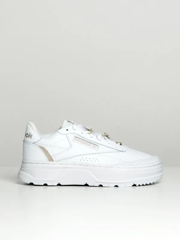 WOMENS REEBOK CLUB C DOUBLE GEO SNEAKERS - CLEARANCE sold by Boathouse