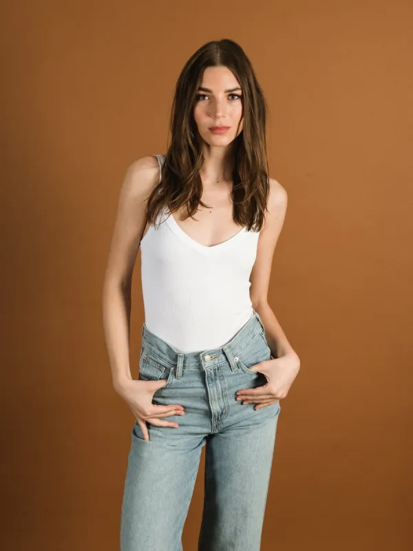 DYNAMIC V NECK THICK TRIM BODYSUIT  - CLEARANCE sold by Boathouse