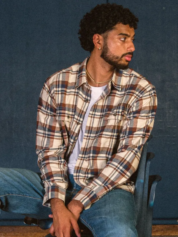 DICKIES FLEX LONG SLEEVE FLANNEL sold by Boathouse