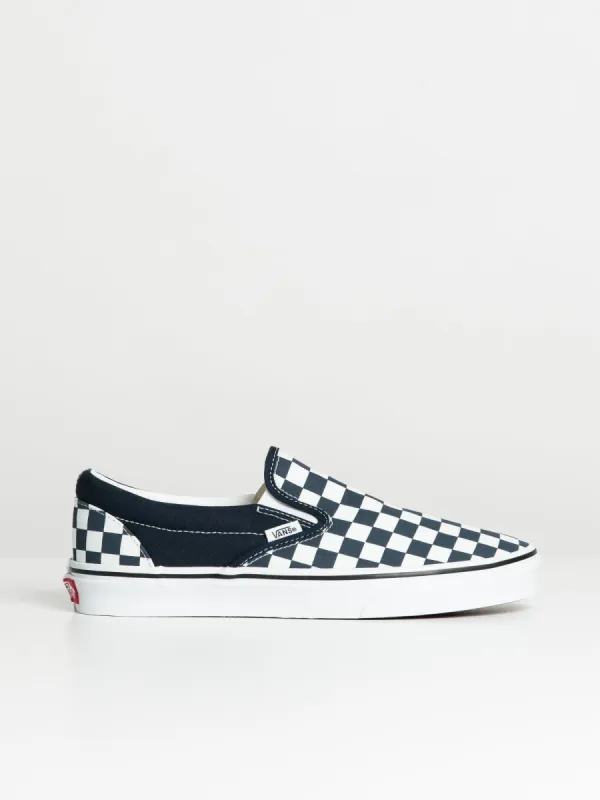MENS VANS CLASSIC SLIP ON CHECKER PARISIAN NIGHT SNEAKER - CLEARANCE sold by Boathouse