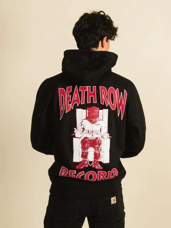 DEATH ROW RECORDS DEATH ROW LOGO REPEAT PULLOVER HOODIE sold by Boathouse