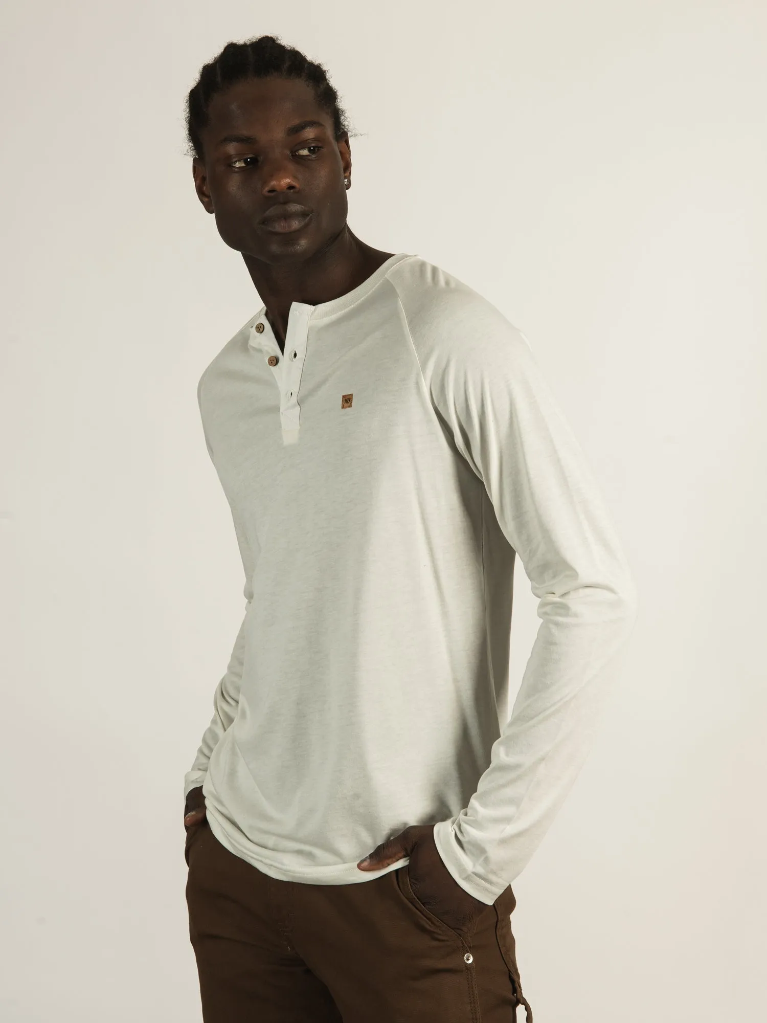 TENTREE CLASSIC HENLEY TREEBLEND HENLEY - CLEARANCE sold by Boathouse product image thumbnail 2