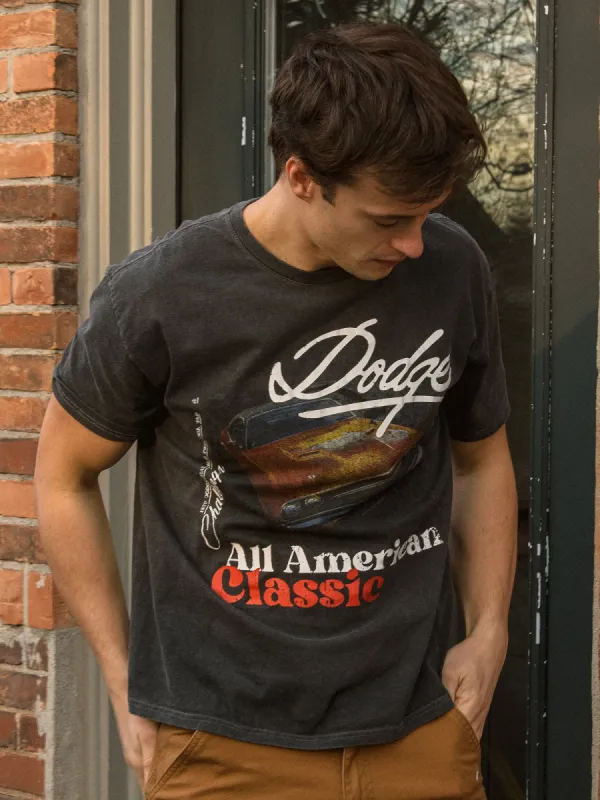 DODGE WASHED T-SHIRT made by Boathouse