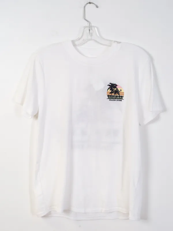 WOMENS DAYZE DAYZ S/S BF TEE - WHT - CLEARANCE sold by Boathouse